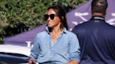 Meghan Markle Supports Prince Harry From the Sidelines at a Polo Game in Santa Barbara