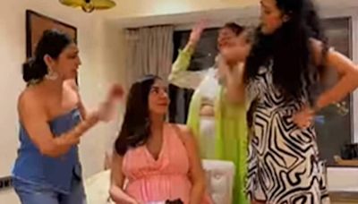 Mom-To-Be Shraddha Arya’s Fun Session With Her Girlfriends Is Too Good To Miss - News18