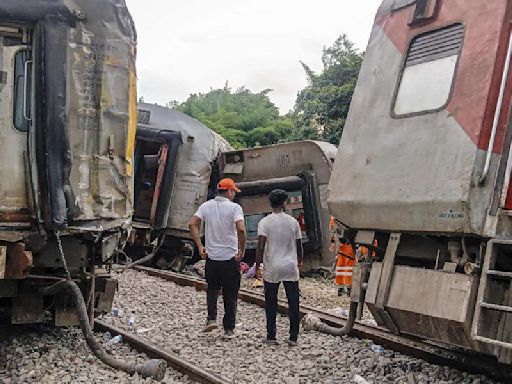 Uttar Pradesh train accident: Cries, dust fill coaches as Chandigarh-Dibrugarh Express derails