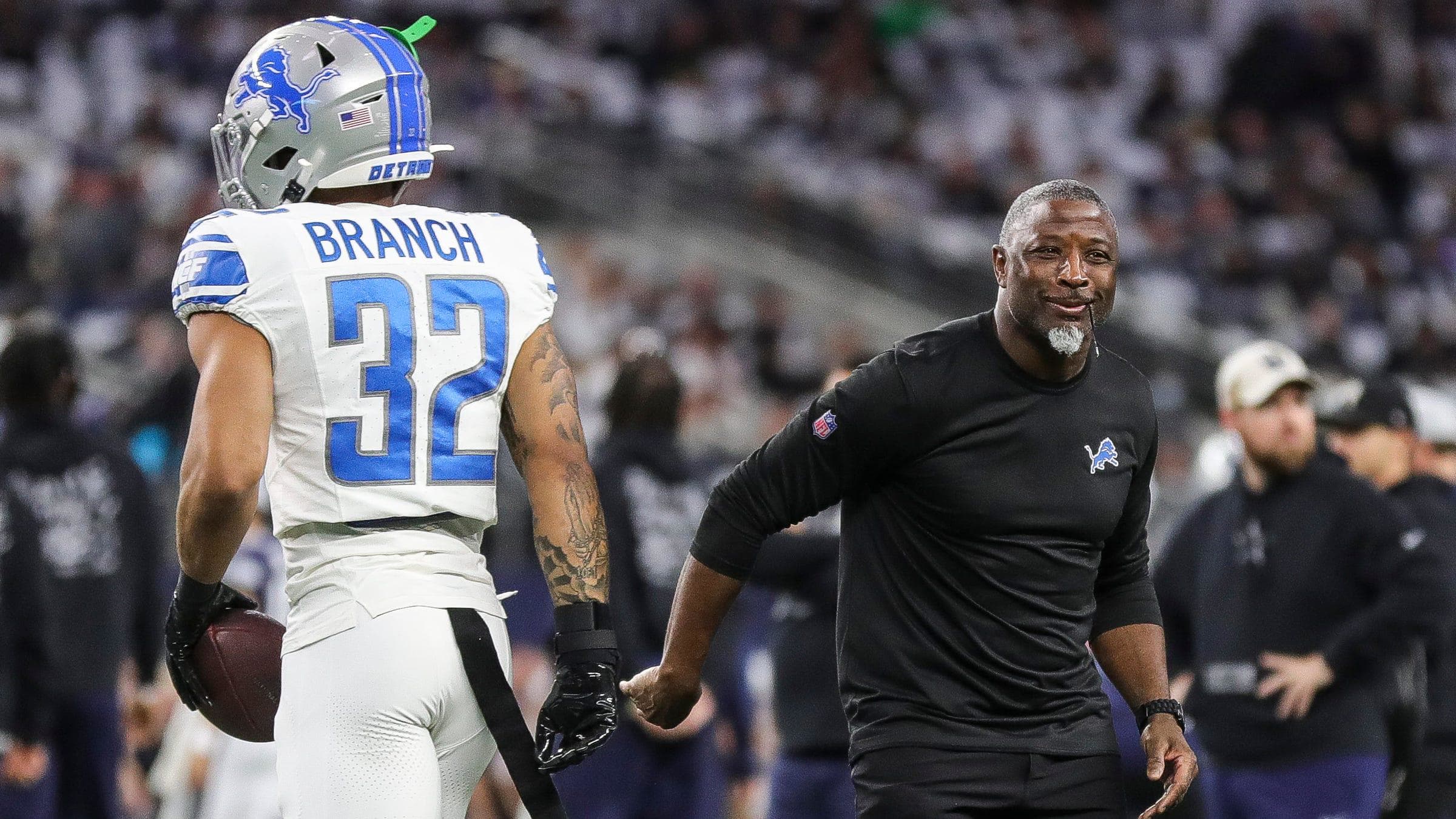 Lions Fans Concerned Regarding Brian Branch Photo