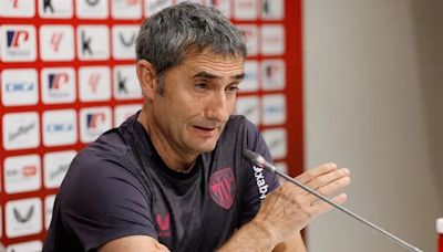 Ernesto Valverde: "El partido de mañana es importante por ver cómo nos reencontramos con la liga"