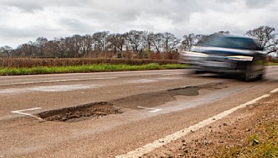 Seven in ten people surrounded by 'severe' potholes where they live