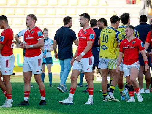 Shock in Parma as Munster suffer defeat to perennial bottom side Zebre: ‘We lost our way’