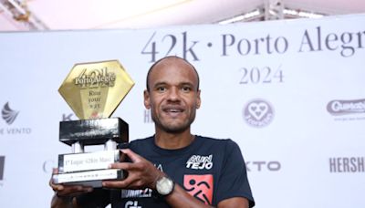 Paulo Paula e Viola Kosgei são os campeões da maratona na New Balance 42K Porto Alegre