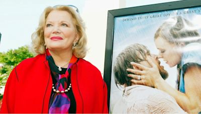 Gena Rowlands tiene alzheimer, igual que su personaje en Diario de una pasión