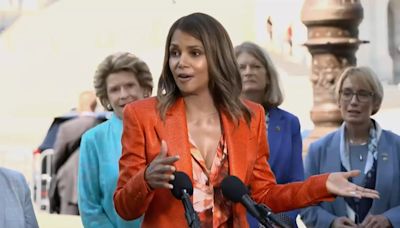 'I'm in menopause, okay?' Halle Berry backs bill to bring more services to women's health