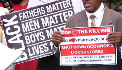 Southeast DC neighborhood rallies to stop violence, boycott liquor store