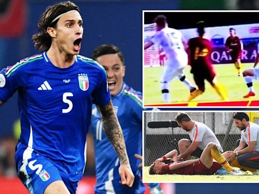 Calafiori's rise, from career-threatening injury to being compared to Maldini