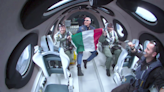 Virgin Galactic launches first commercial flight with members of Italian Air Force as passengers