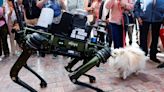 Police parade 'robo-dog' helper in Spain's Malaga