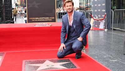 Chris Hemsworth receives star on Hollywood Walk of Fame