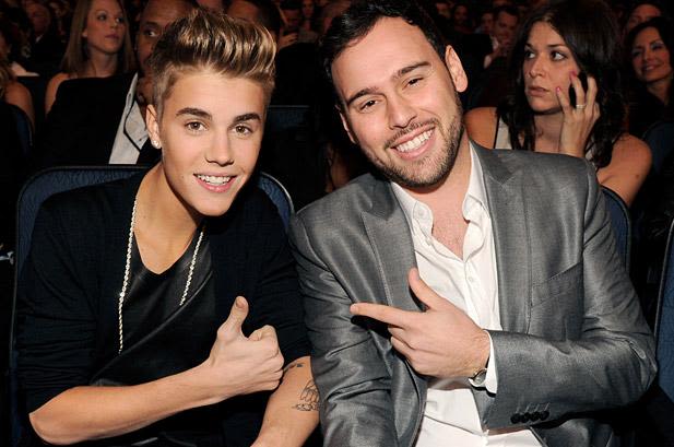 Justin Bieber Left in the Lurch as (Very Rich) Scooter Braun Exits Management After 23 Years - Showbiz411