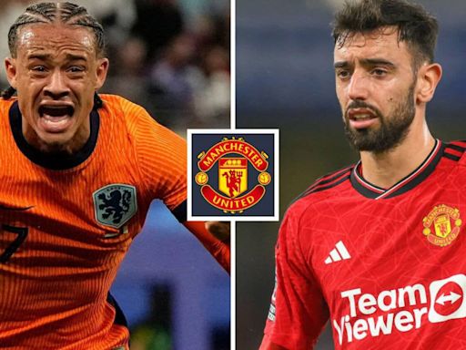 Man Utd to replace Bruno Fernandes with Euro 2024 phenom as swoop for Dutch trio roars into life