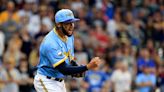 Waiting game: Devin Williams closes out the Brewers' win Thursday night, but he's still not an all-star