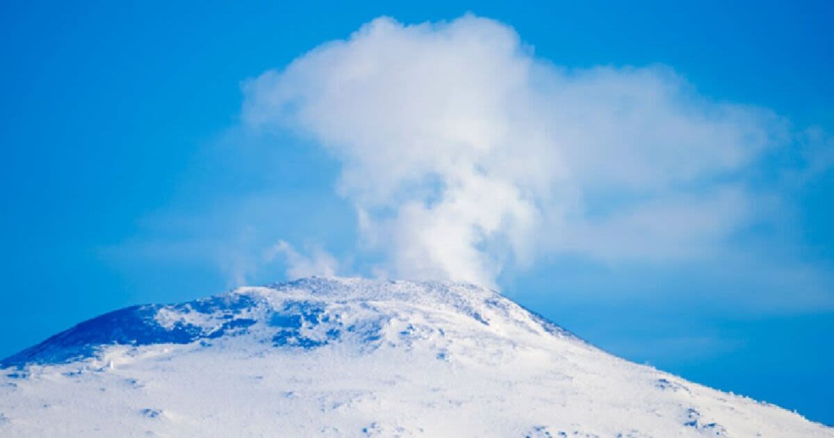 Antarctica volcano spews out £5,000 worth of gold dust during daily eruption