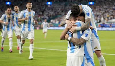 2-0: Argentina vence a Perú con un gran Lautaro y sin Messi