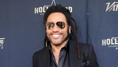 Wieso trägt Lenny Kravitz beim Gewichtheben eine Lederhose?