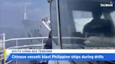 China Coast Guard Ships Attack Philippine Resupply Ships Amid Major Drills - TaiwanPlus News