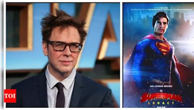 Superman’s James Gunn reveals there are still a couple of weeks for the film to complete its shoot | English Movie News - Times of India