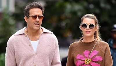 Blake Lively and Ryan Reynolds walk hand-in-hand in New York City