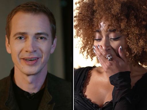 The Acolyte’s Amandla Stenberg Adorably Fangirls Over Star Wars Vet Hayden Christensen's Special Video Message