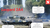 How tanks on Ukrainian front lines compare: Leopard 2A4 vs Russian T-90M