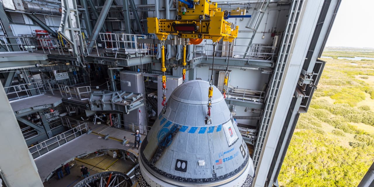 Boeing’s Starliner set for historic launch that will take two NASA astronauts into space