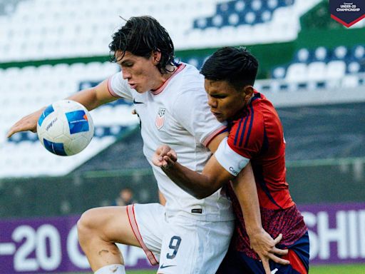 Selección de Costa Rica se jugará su pase al mundial Sub-20 ante México o Panamá