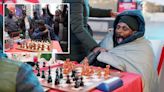 Nigerian chess whiz stays up more than 50 hours playing in Times Square to break world record