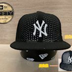 New Era MLB NY Yankees Reflective 59Fifty 美國大聯盟紐約洋基黑色洞洞反光全封帽