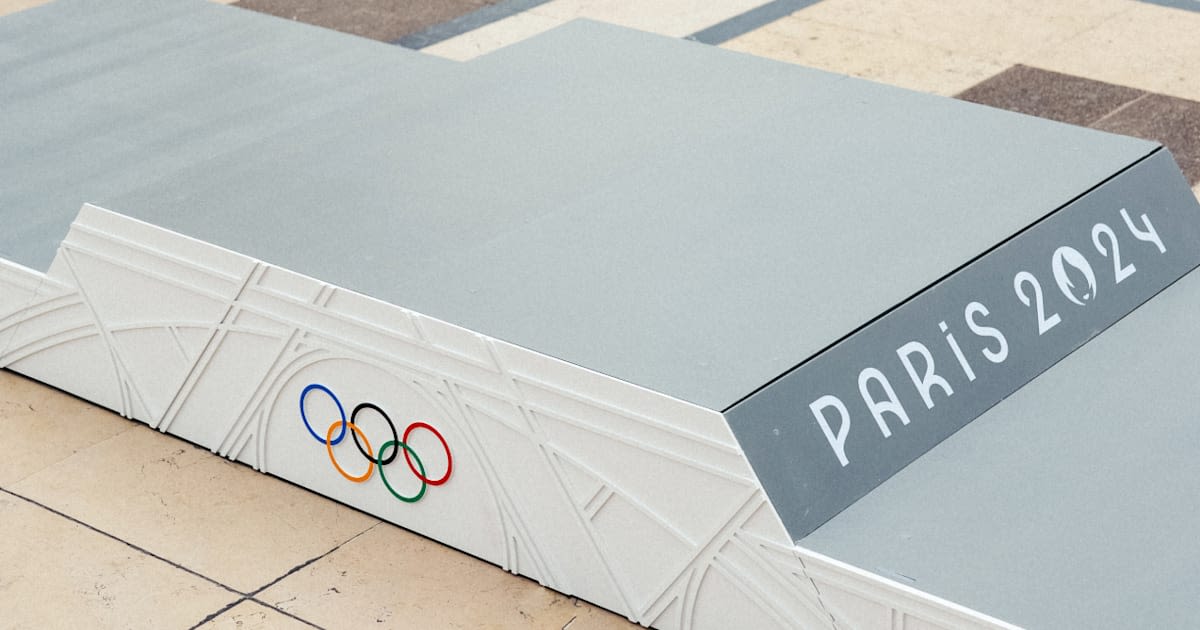 Paris 2024 unveil Eiffel Tower-inspired podiums for the Olympic and Paralympic Games