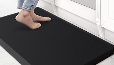 The pillowy anti-fatigue kitchen mat that's 'better than insoles' is down to $13
