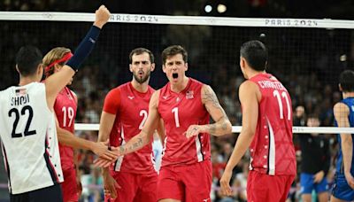 US men win volleyball bronze medal at Paris Olympics, beating Italy in straight sets