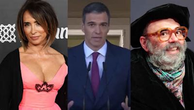 De María Patiño a Jorge Javier: los famosos que celebran la decisión de Pedro Sánchez de seguir en el Gobierno