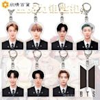 BTS防彈少年團周邊金南俊金碩珍閔勉其鄭號錫樸智旻鑰匙扣吊飾怡 MMO5-欣鑫百貨