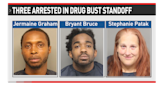 Three arrested in Nebraska after barricading in apartment during drugs and weapons raid