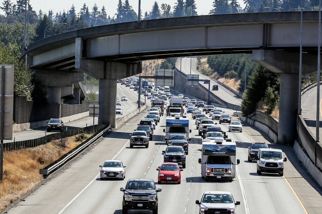 On I-5 in Everett, traffic nightmare is reminder we’re ‘very vulnerable’ | HeraldNet.com