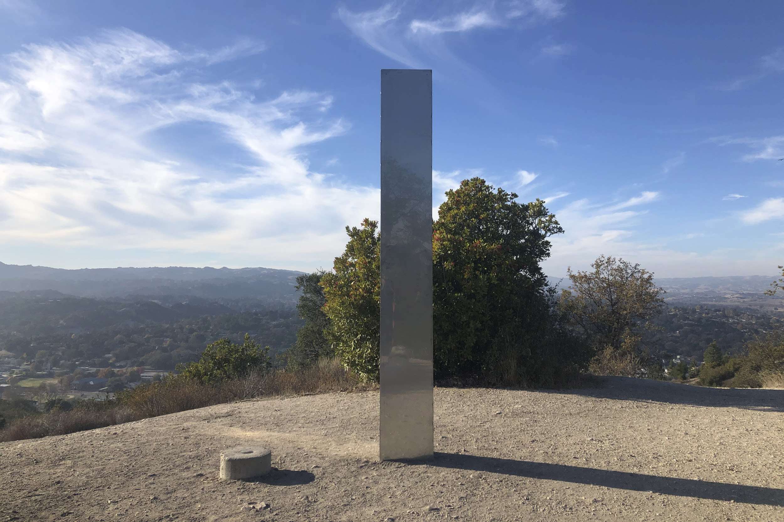 Mysterious monolith appears in another US state