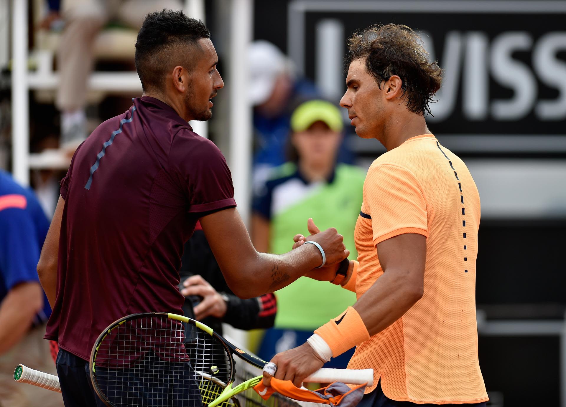 Nick Kyrgios on Rafael Nadal duel: 'Happy I lost, could not walk the next day'