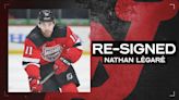 Devils Re-Sign Forward Nathan Légaré | RELEASE | New Jersey Devils
