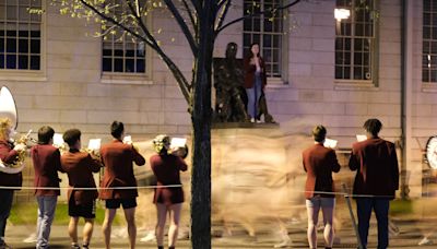 Harvard Students Streak Around Encampment in Cheeky Primal Scream Display | News | The Harvard Crimson