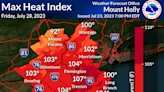 Pocono weather: High temps and higher heat index values in forecast