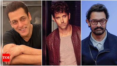 When Hrithik Roshan gave a witty reply on choosing between Salman Khan and Aamir Khan: 'They're the same height, either' | Hindi Movie News - Times of India