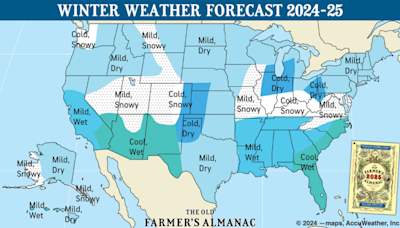 Farmer’s Almanac Forecasts a ‘Calmer, Gentler’ 2024-2025 Winter