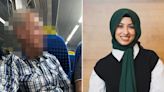 Man on train tells Muslim woman he might 'kill her' on way home