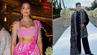 Khloe Kardashian thanks Manish Malhotra for Ambani wedding outfits after calling him a ‘local designer’