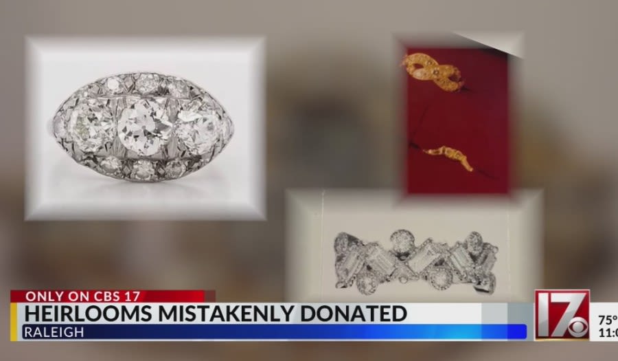 ‘Don’t give up on anything’: Raleigh family searching for heirlooms after items accidentally donated to charity