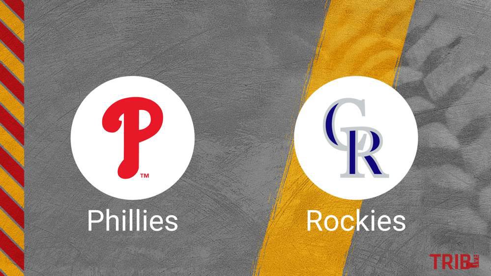 How to Pick the Phillies vs. Rockies Game with Odds, Betting Line and Stats – May 24