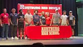 High school athletes sign commitments at Rustburg and Staunton River