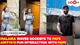 Malaika Arora's Gym Wave for Paparazzi | Aditya Roy Kapur's Light-Hearted Chat with Paps